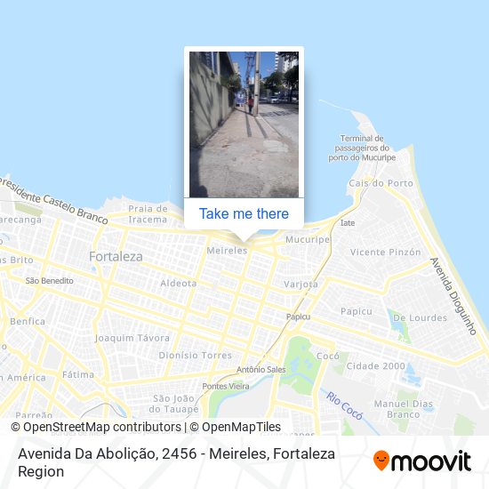 Avenida Da Abolição, 2456 - Meireles map