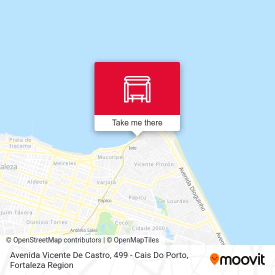 Avenida Vicente De Castro, 499 - Cais Do Porto map
