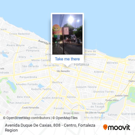 Mapa Avenida Duque De Caxias, 808 - Centro