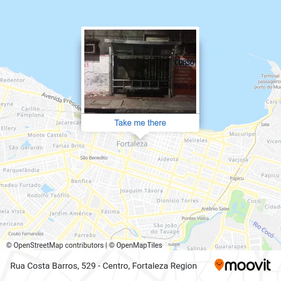 Rua Costa Barros, 529 - Centro map