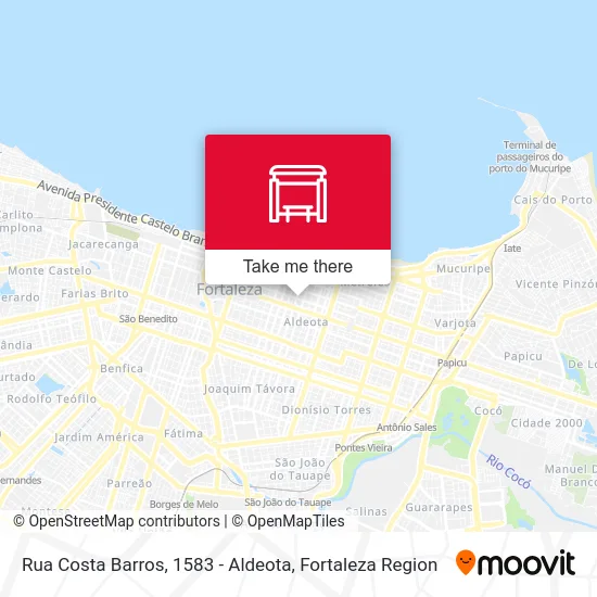 Rua Costa Barros, 1583 - Aldeota map