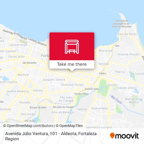 Avenida Júlio Ventura, 101 - Aldeota map