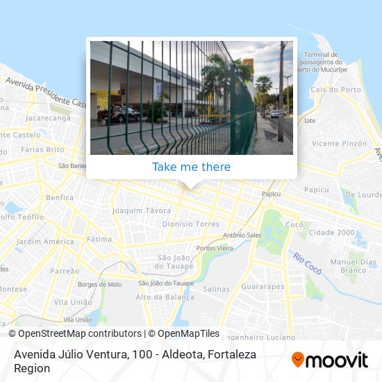 Avenida Júlio Ventura, 100 - Aldeota map
