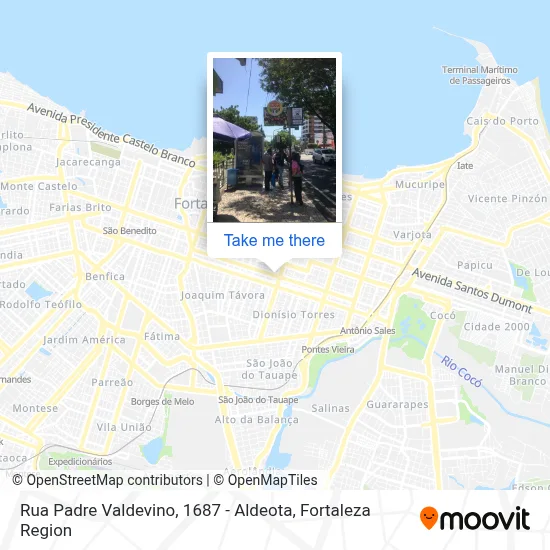 Rua Padre Valdevino, 1687 - Aldeota map