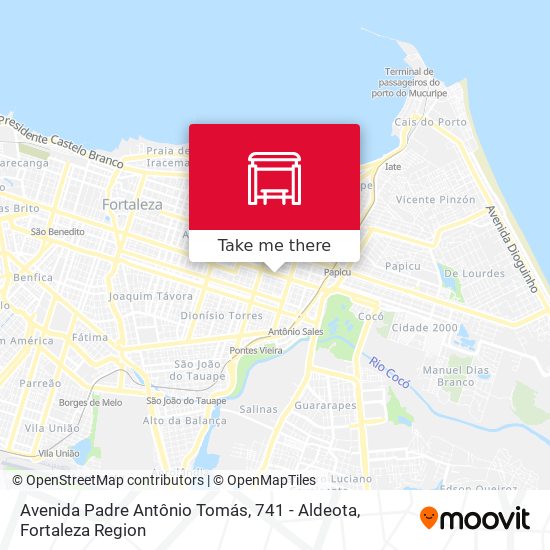 Avenida Padre Antônio Tomás, 741 - Aldeota map