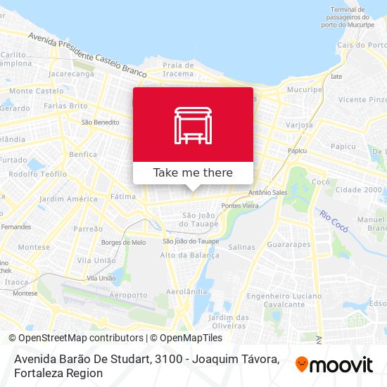 Avenida Barão De Studart, 3100 - Joaquim Távora map