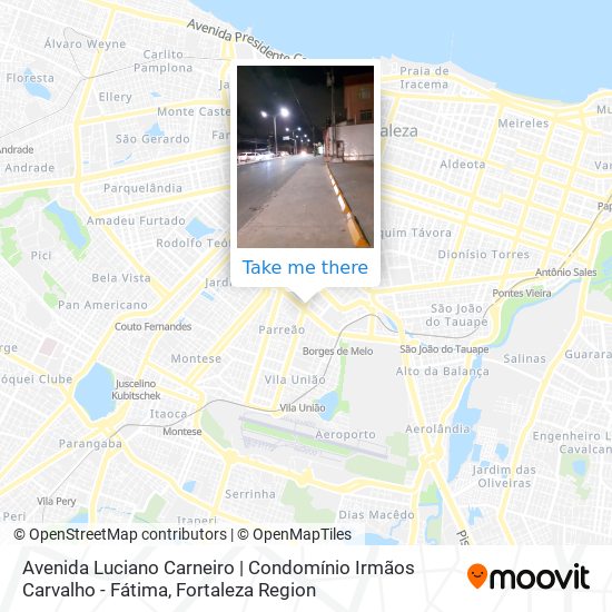 Avenida Luciano Carneiro | Condomínio Irmãos Carvalho - Fátima map