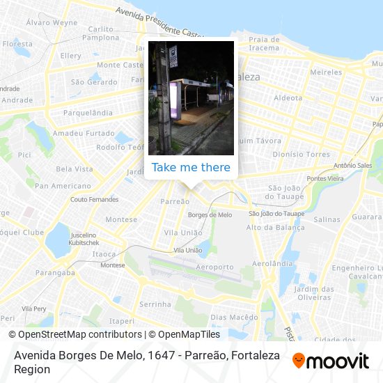 Avenida Borges De Melo, 1647 - Parreão map