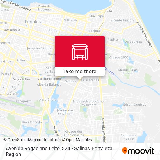 Avenida Rogaciano Leite, 524 - Salinas map