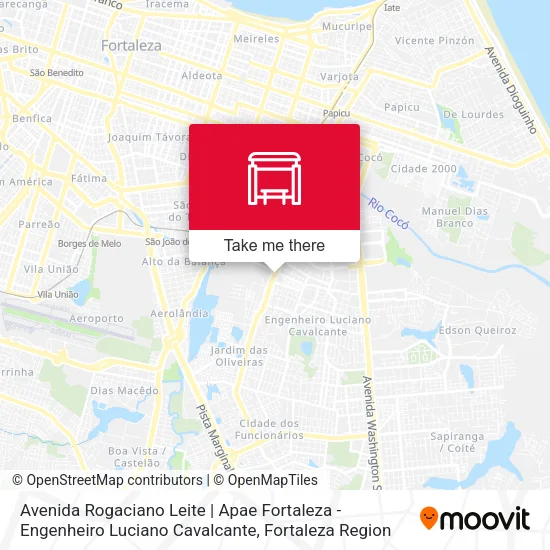 Avenida Rogaciano Leite | Apae Fortaleza - Engenheiro Luciano Cavalcante map
