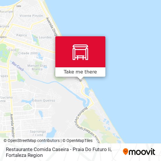 Restaurante Comida Caseira - Praia Do Futuro Ii map