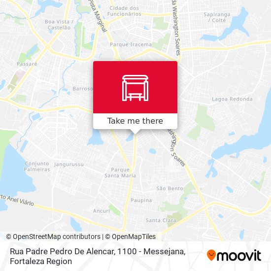 Rua Padre Pedro De Alencar, 1100 - Messejana map
