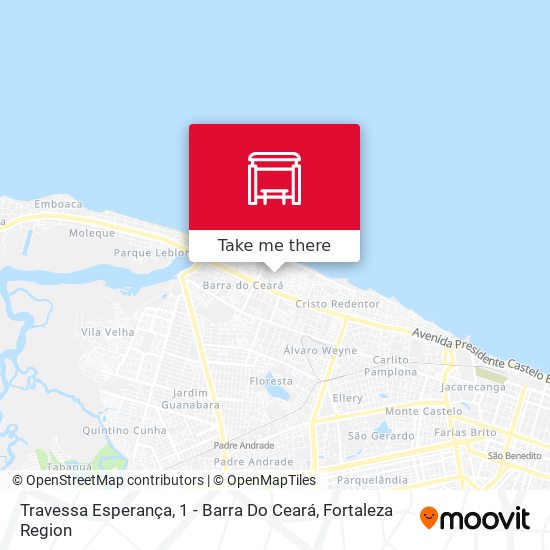 Travessa Esperança, 1 - Barra Do Ceará map
