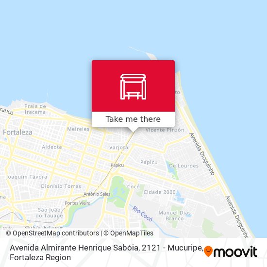 Avenida Almirante Henrique Sabóia, 2121 - Mucuripe map