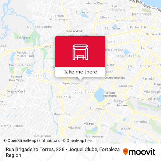 Rua Brigadeiro Torres, 228 - Jóquei Clube map