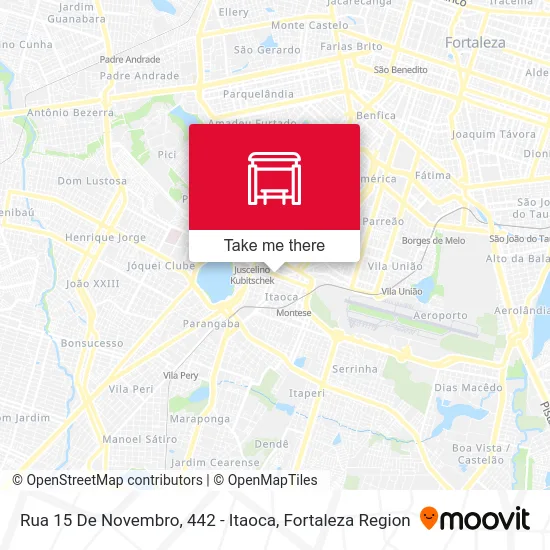 Rua 15 De Novembro, 442 - Itaoca map