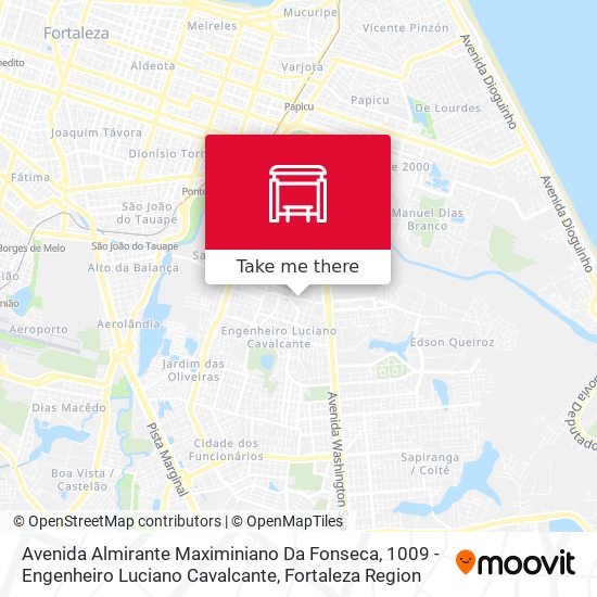 Avenida Almirante Maximiniano Da Fonseca, 1009 - Engenheiro Luciano Cavalcante map