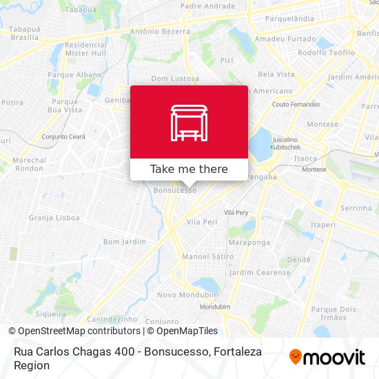 Rua Carlos Chagas 400 - Bonsucesso map