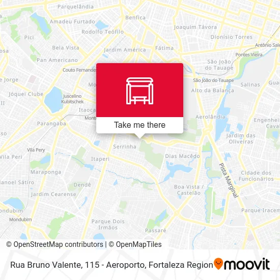 Rua Bruno Valente, 115 - Aeroporto map