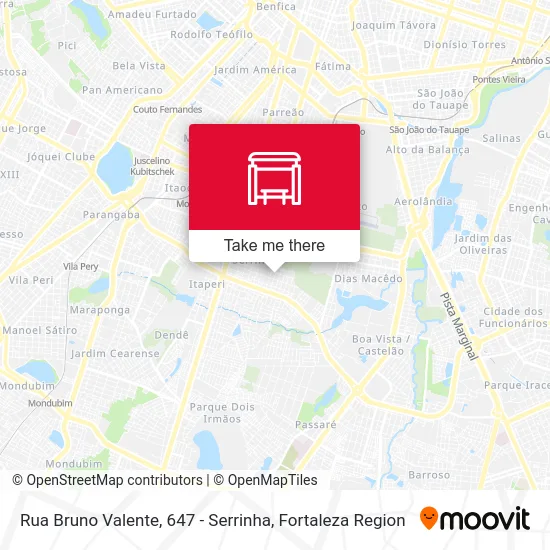Rua Bruno Valente, 647 - Serrinha map