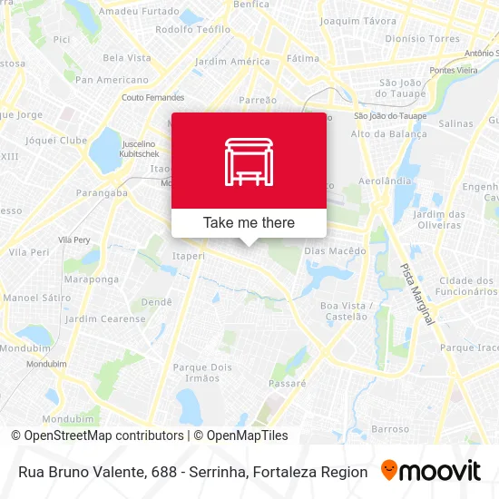 Rua Bruno Valente, 688 - Serrinha map
