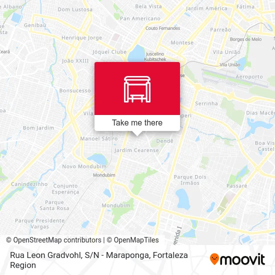 Rua Leon Gradvohl, S / N - Maraponga map