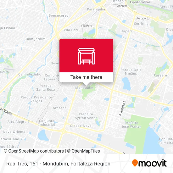 Rua Três, 151 - Mondubim map
