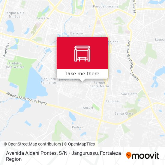 Avenida Aldeni Pontes, S / N - Jangurussu map