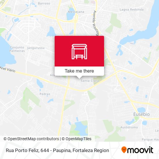 Rua Porto Feliz, 644 - Paupina map