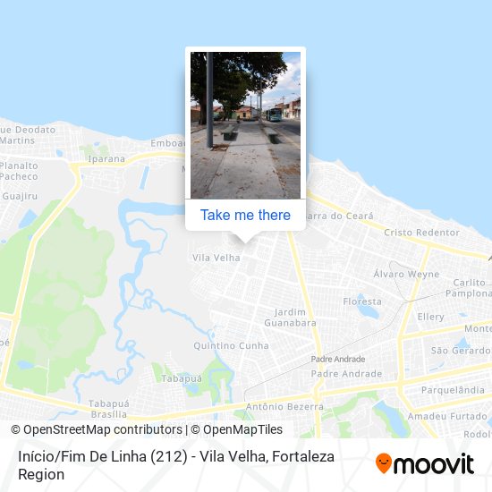 Início / Fim De Linha (212) - Vila Velha map