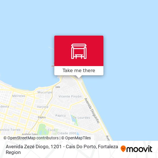 Avenida Zezé Diogo, 1201 - Cais Do Porto map