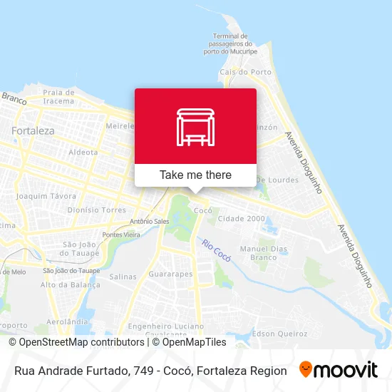 Rua Andrade Furtado, 749 - Cocó map