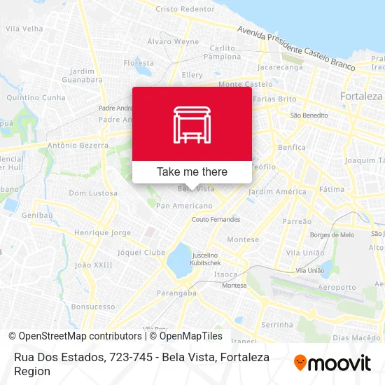 Rua Dos Estados, 723-745 - Bela Vista map
