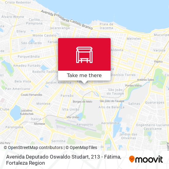 Avenida Deputado Oswaldo Studart, 213 - Fátima map