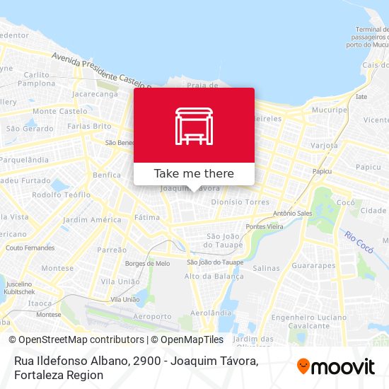 Rua Ildefonso Albano, 2900 - Joaquim Távora map