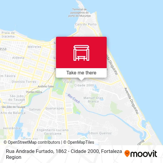 Rua Andrade Furtado, 1862 - Cidade 2000 map