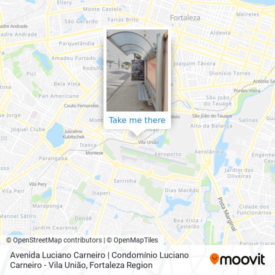 Avenida Luciano Carneiro | Condomínio Luciano Carneiro - Vila União map