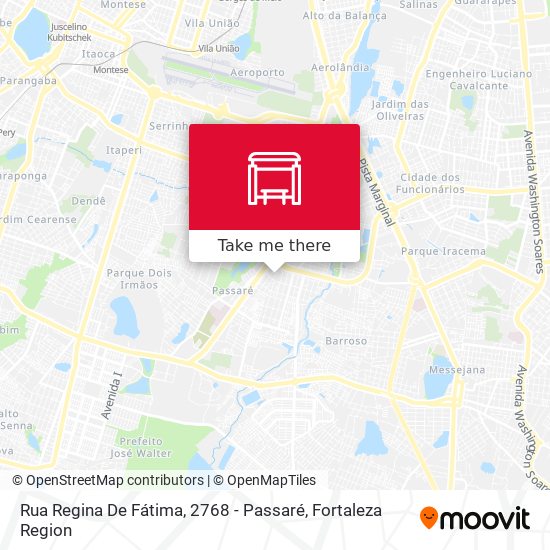 Rua Regina De Fátima, 2768 - Passaré map