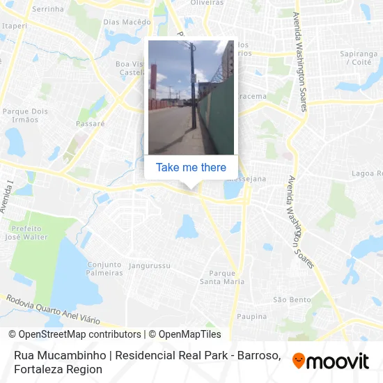 Rua Mucambinho | Residencial Real Park - Barroso map