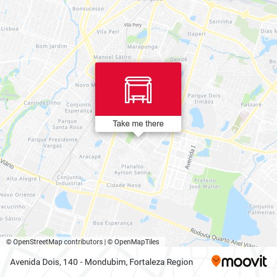 Avenida Dois, 140 - Mondubim map
