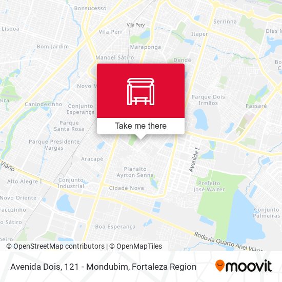 Avenida Dois, 121 - Mondubim map