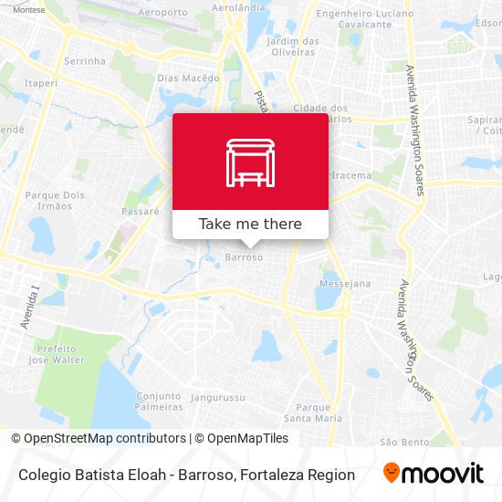Colegio Batista Eloah - Barroso map