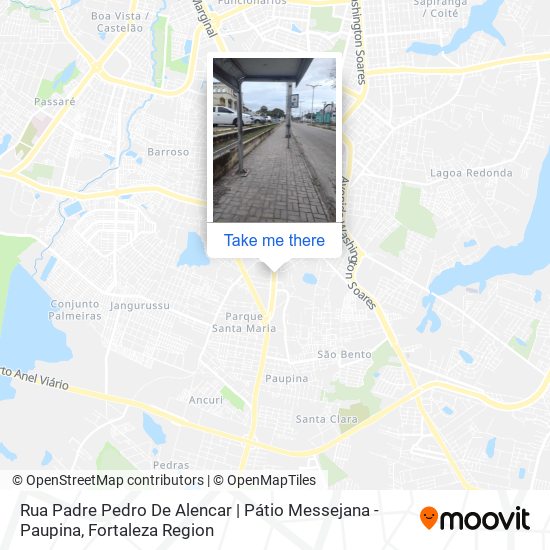 Rua Padre Pedro De Alencar | Pátio Messejana - Paupina map