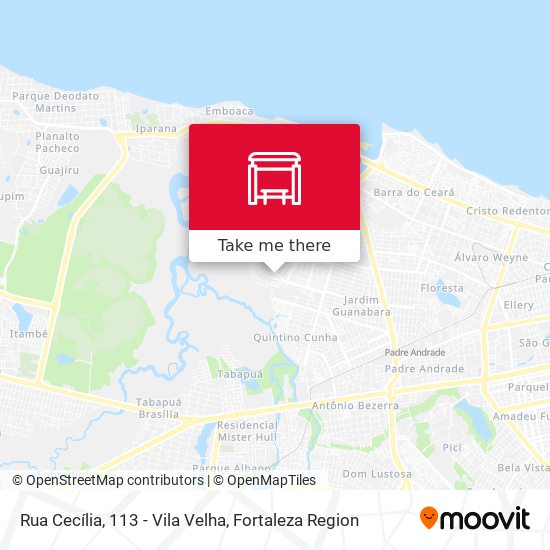 Rua Cecília, 113 - Vila Velha map
