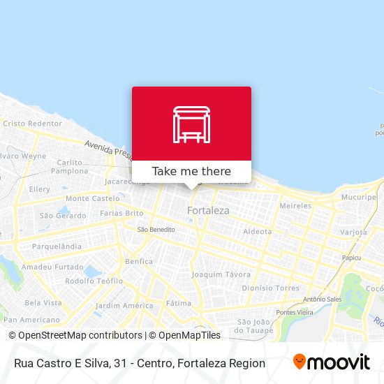 Mapa Rua Castro E Silva, 31 - Centro