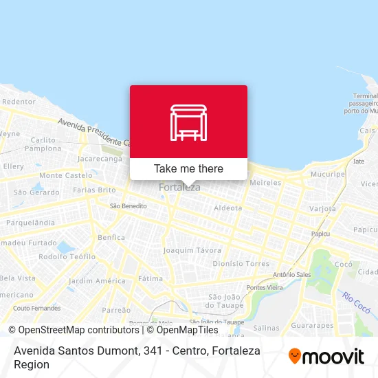 Avenida Santos Dumont, 341 - Centro map