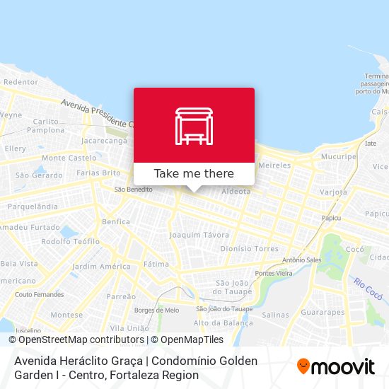 Avenida Heráclito Graça | Condomínio Golden Garden I - Centro map