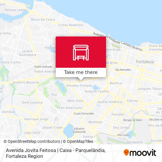 Avenida Jovita Feitosa | Caixa - Parquelândia map