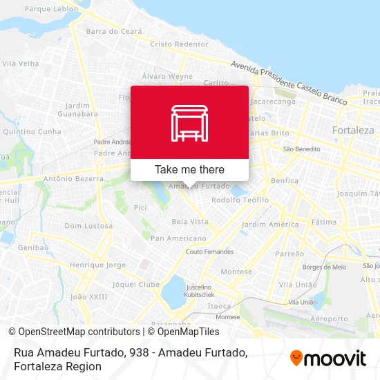 Rua Amadeu Furtado, 938 - Amadeu Furtado map
