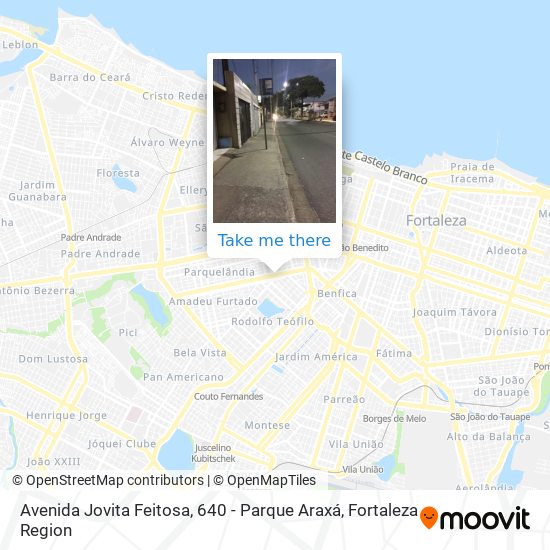 Avenida Jovita Feitosa, 640 - Parque Araxá map